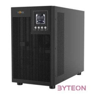 NJOY UPS ECHO PRO 3000, 3000VA, 2400W, Online Szünetmentes tápegység, LCD display