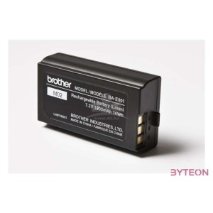 BROTHER Akkumulátor BA-E001 címkenyomtatóhoz, Li-Ion battery (TZe 18-24mm Li-Ion compatible PTouch machines)