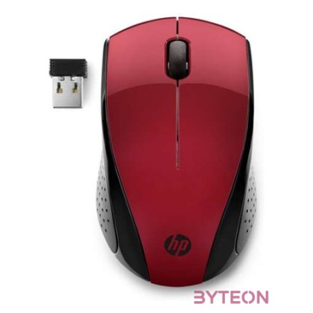 HP Vezeték nélküli Egér 220, piros