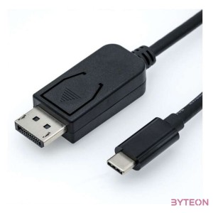 KAB ROLINE USB C 3.1 - DP adapter M,M kábellel - 2m