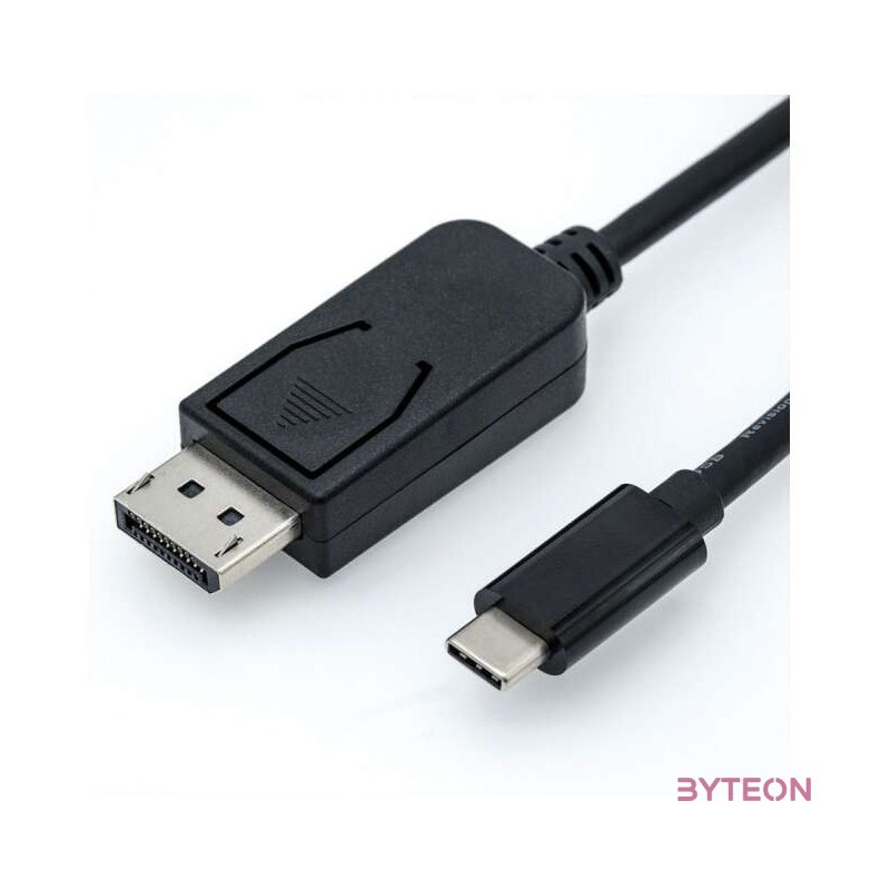 KAB ROLINE USB C 3.1 - DP adapter M,M kábellel - 2m