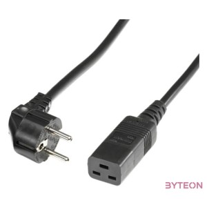 KAB Roline hálózati tápkábel - IEC320 - C19 16A - 0.5m