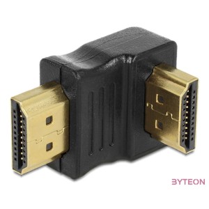 ADA Delock 65073 HDMI apa  HDMI apa 90 lefelé hajlított adapter
