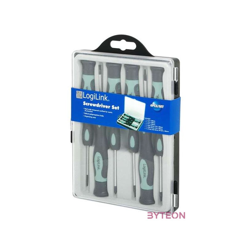 KAB LogiLink WZ0020 Csavarhúzókészlet - 6db