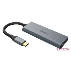 ADA Akasa USB Type-C 4in1 HUB - HDMI -  AK-CBCA19-18BK