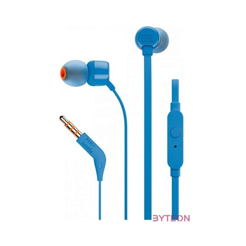 JBL T110BLU fülhallgató kék