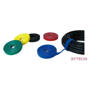 KAB LogiLink KAB0053 vágható tépőzáras kábelkötegelő - 400x16mm - Kék