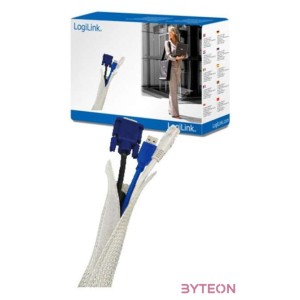 KAB LogiLink KAB007 Flexibilis kábel burkolat - Szürke