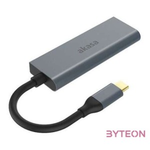 ADA Akasa USB Type-C 4in1 HUB - HDMI -  AK-CBCA19-18BK
