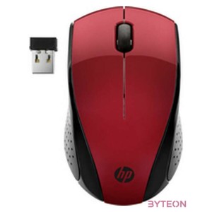 HP Vezeték nélküli Egér 220, piros