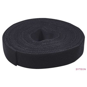 KAB LogiLink KAB0050 vágható tépőzáras kábelkötegelő - 4mx16mm - Fekete