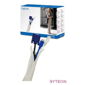 KAB LogiLink KAB007 Flexibilis kábel burkolat - Szürke