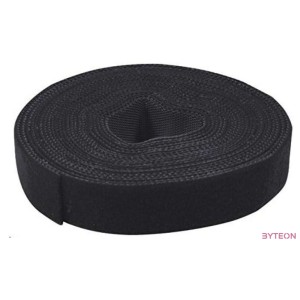 KAB LogiLink KAB0050 vágható tépőzáras kábelkötegelő - 4mx16mm - Fekete