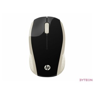 HP Vezeték nélküli Egér 200, fekete-arany