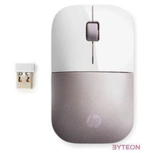 HP Vezeték nélküli Egér Z3700, fehér-rózsaszín