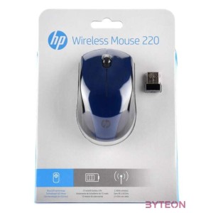 HP Vezeték nélküli Egér 220, kék