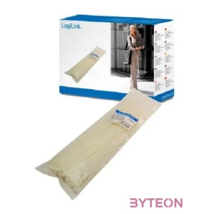 KAB LogiLink KAB0003 kábelkötegelő 100db,cs - 200x2,6mm