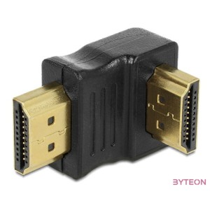 ADA Delock 65073 HDMI apa  HDMI apa 90 lefelé hajlított adapter