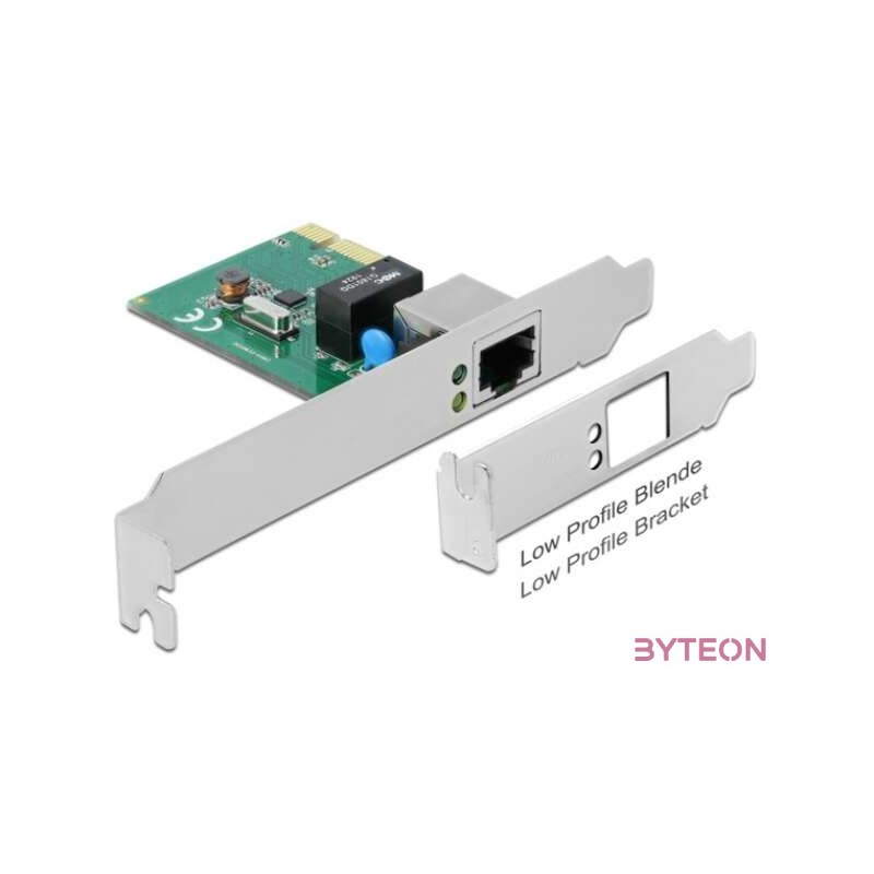 Delock PCI Express Kártya 1 x Gigabit LAN