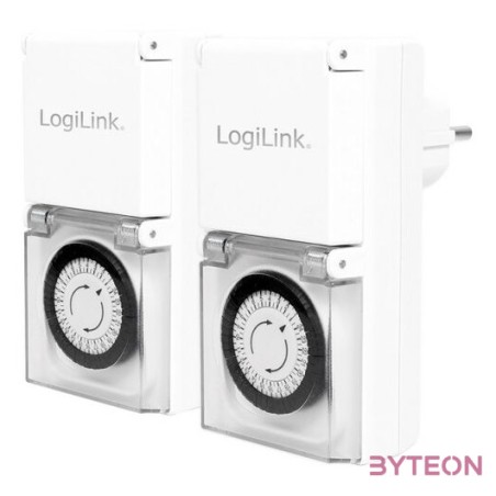 Logilink LogiLink Time Switch, outdoor mechanical timer, 2pcs set