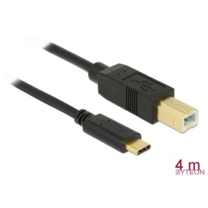 Delock USB 2.0 kábel Type-C a B-típusú 4 m
