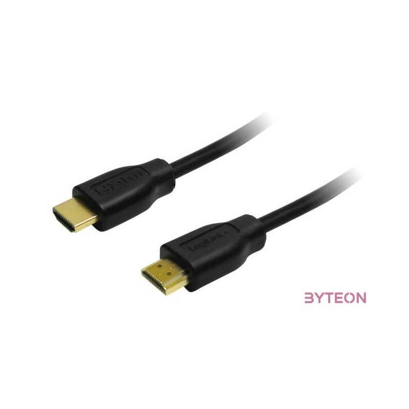 Logilink HDMI Cable 1.4, M,M,  0,5m, black