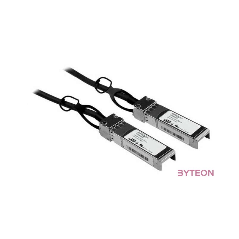 StarTech SFP M,M adatkábel 5m 10GBE TWINAX fekete