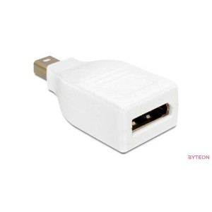Displayport mini 1.2 apa - Displayport 1.2 anya (Delock) - Fehér