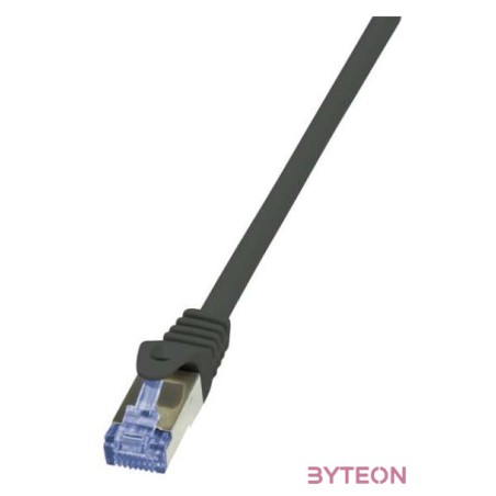 Logilink Patch Cable Cat.7 10G S,FTP BLACK 0,25m