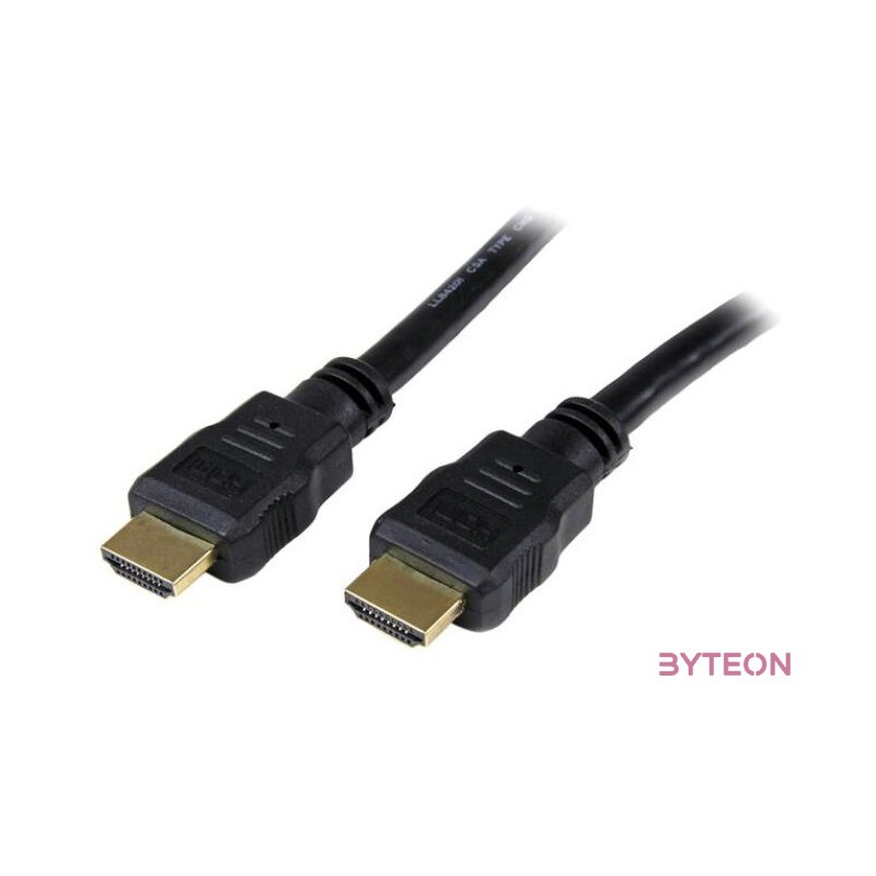 StarTech HDMI M,M video jelkábel 0.3m 4K fekete