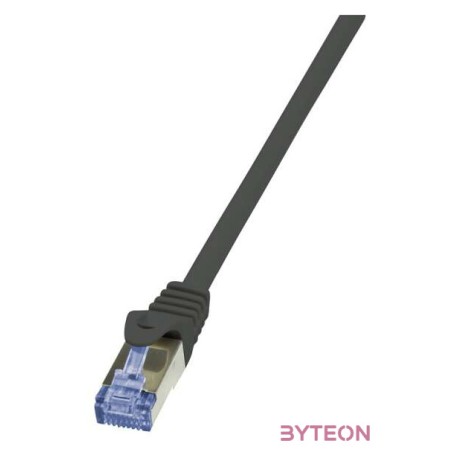 Logilink Patch Cable Cat.7 10G S,FTP BLACK 0,5m