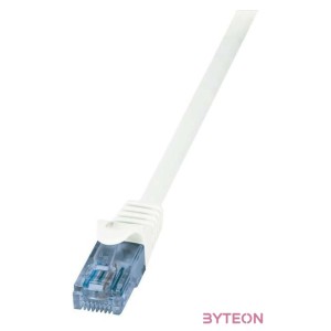 Logilink Patch Cable Cat.6A U,UTP, white,  1,50m