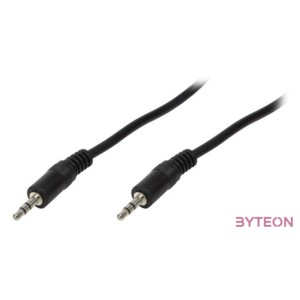 Logilink Audio cable, 2x 3,5mm male, stereo,  1,0m