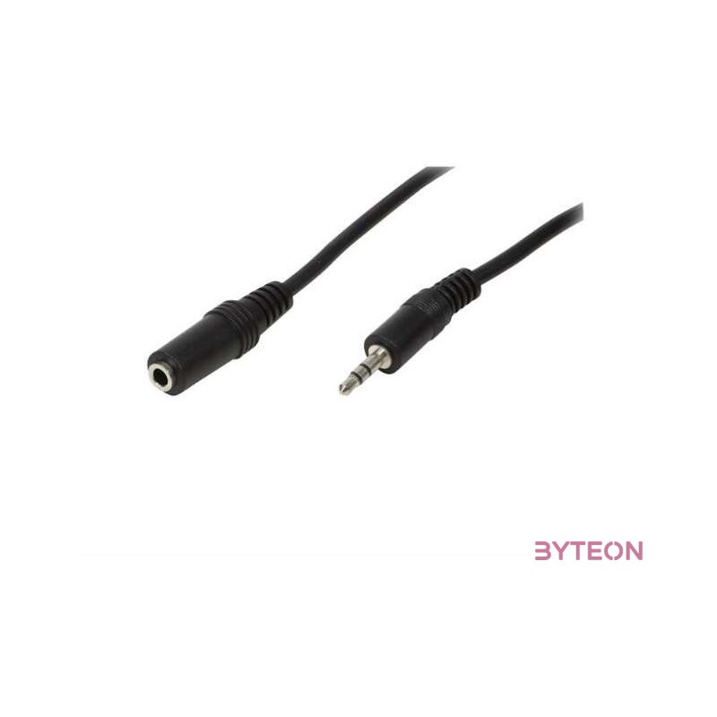 Logilink Audio cable, 1x 3,5mm male to 1x 3,5mm female, 3,0m