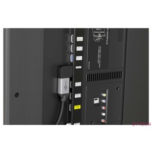 LogiLink HDMI M,F adapter fekete 90 bal