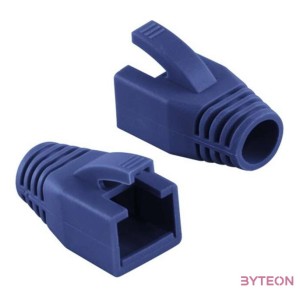 Logilink Modular RJ45 Plug Cable Boot 8mm blue, 50pcs