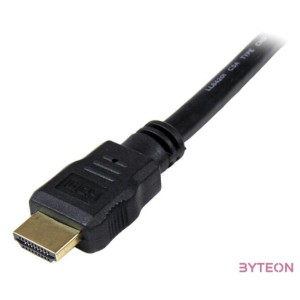 StarTech HDMI M,M video jelkábel 0.3m 4K fekete