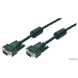 Logilink VGA Cable, 2x male, black, 5M