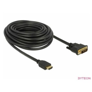 Delock HDMI - DVI 241 kétirányú kábel 10 m