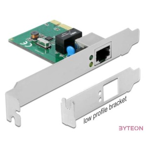 Delock PCI Express Kártya 1 x Gigabit LAN