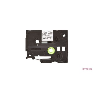 Brother TZE-FX231 (12mm, 8m) flexibilis szalag - Fehér