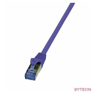 Logilink Patch Cable Cat.6A S,FTP violet  2,00m, PrimeLine