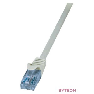 Logilink Patch Cable Cat.6A U,UTP, grey,  0,25m