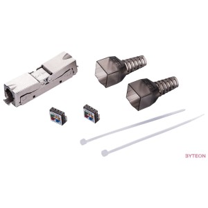 Logilink Field Assembly Cat.6A Cable Connector, slim type