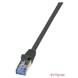 Logilink Patch Cable Cat.7 10G S,FTP BLACK 2m