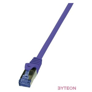 Logilink Patch Cable Cat.6A S,FTP violet  2,00m, PrimeLine