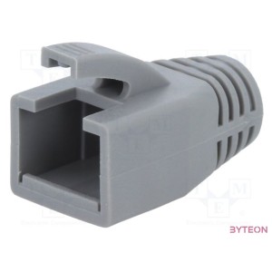 Logilink Modular RJ45 Plug Cable Boot 8mm grey, 50pcs