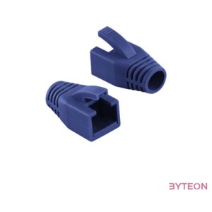 Logilink Modular RJ45 Plug Cable Boot 8mm blue, 50pcs