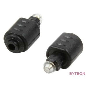 Logilink Audio adapter, Toslink plug - 3,5mm mini jack
