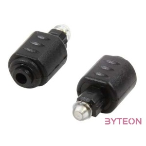 Logilink Audio adapter, Toslink plug - 3,5mm mini jack